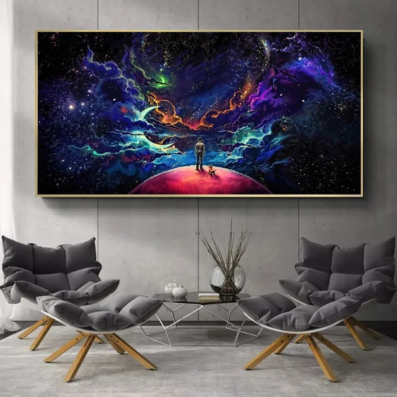 Quadro tela senza cornice