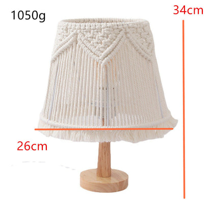 Lampada da comodino intrecciata