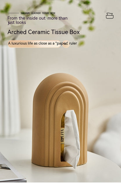 Portafazzoletti ceramica