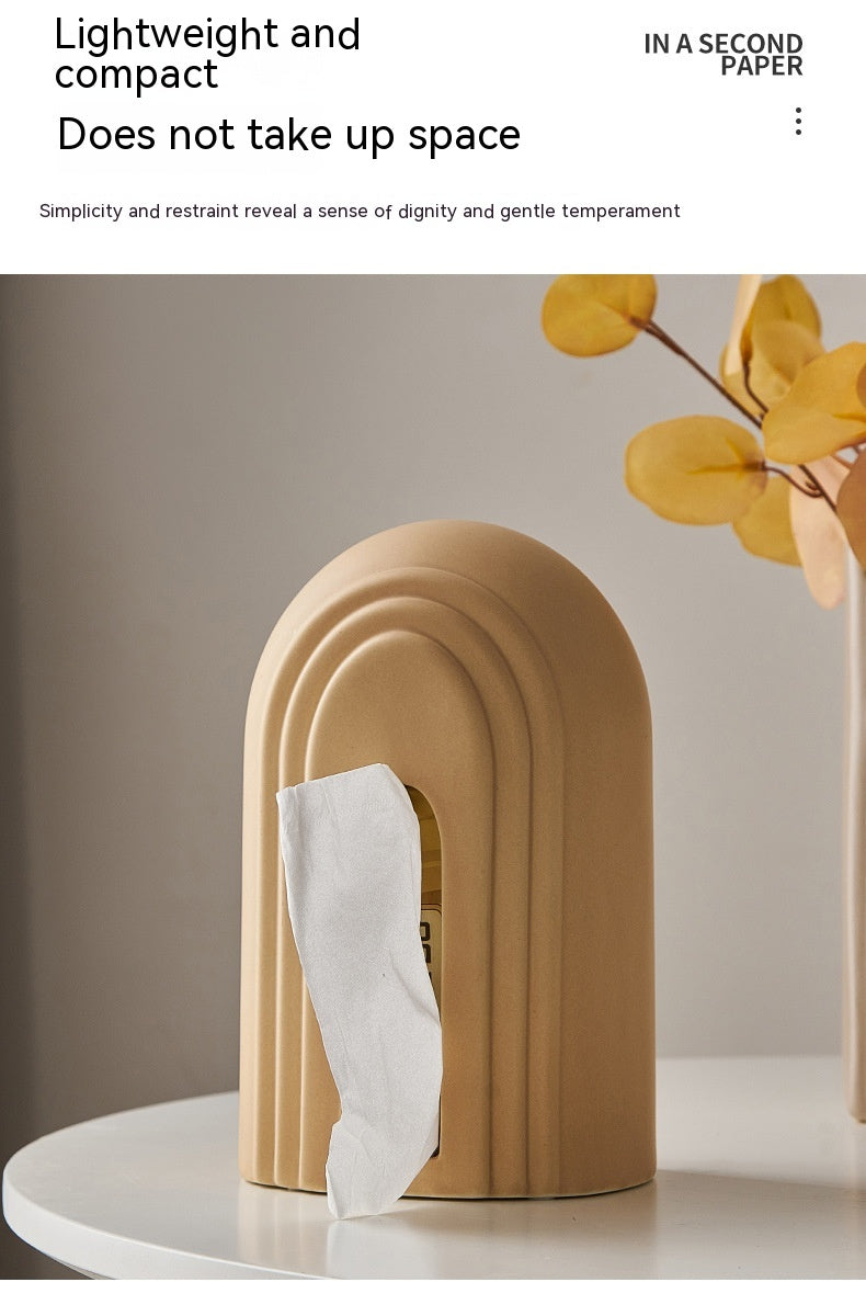 Portafazzoletti ceramica