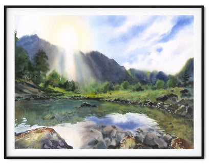 Quadro su tela senza cornice