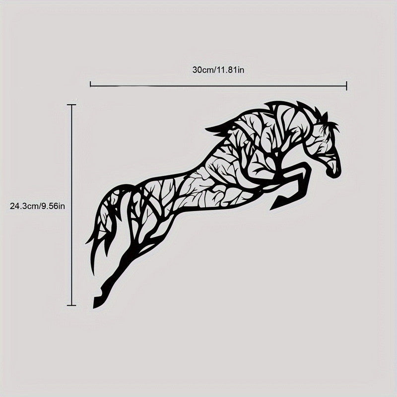 Quadro cavallo geometrico