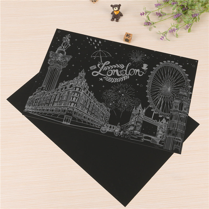 Scratch Art Tema Egitto