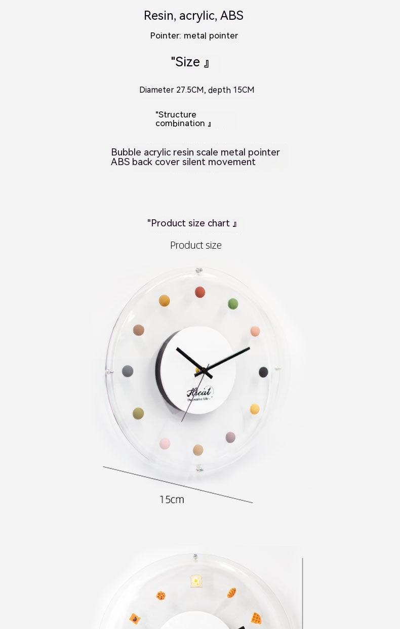 Orologio da parete Sagoma splash nero