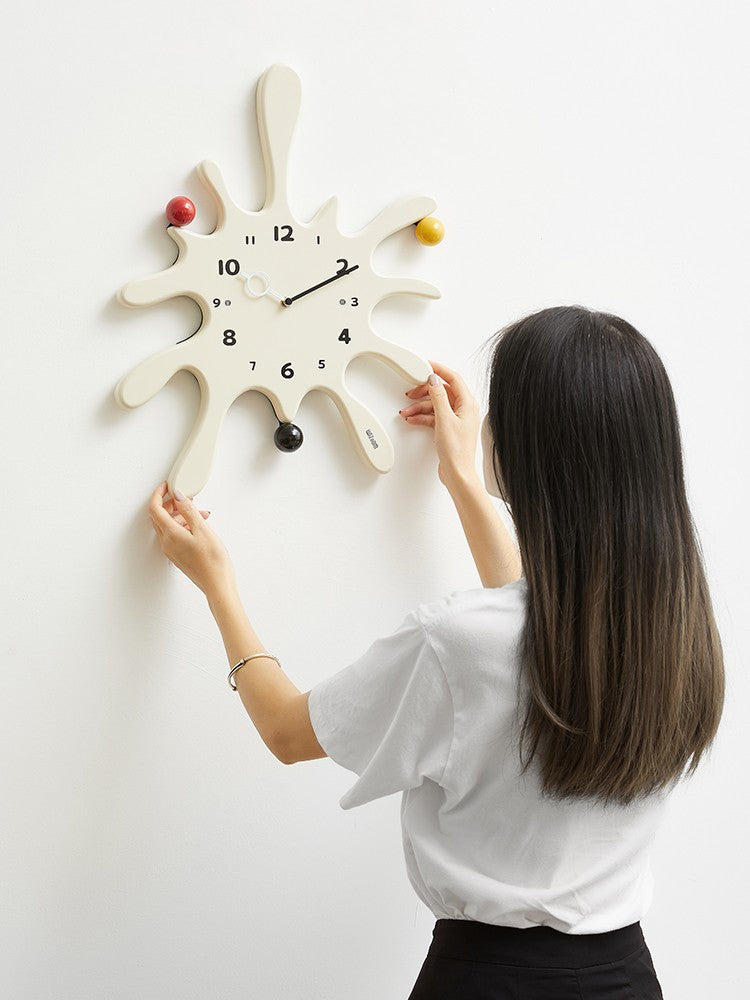 Orologio da parete Fasi lunari astratte