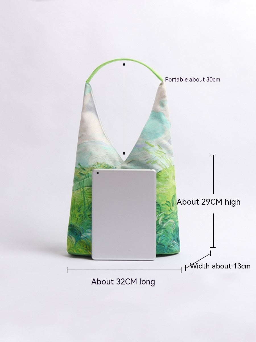 Borsa Spalla Dipinto Grano