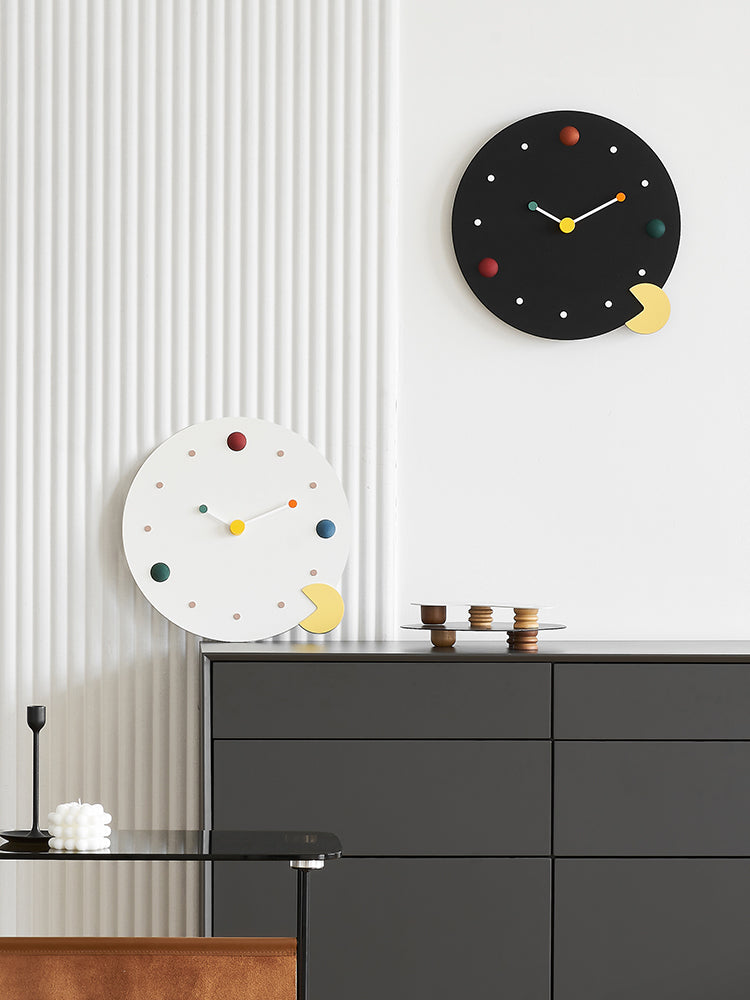 Orologio da parete Sfere colorate pianeti