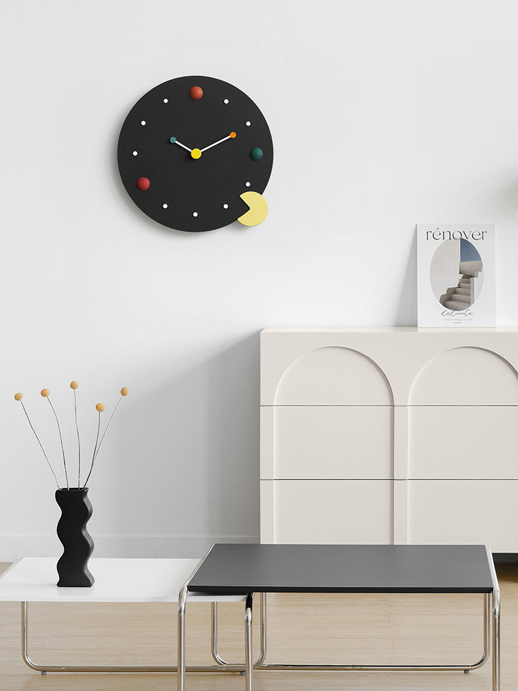 Orologio da parete Sfere colorate pianeti