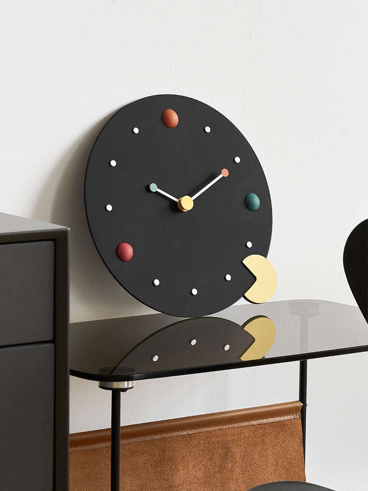 Orologio da parete Sfere colorate pianeti