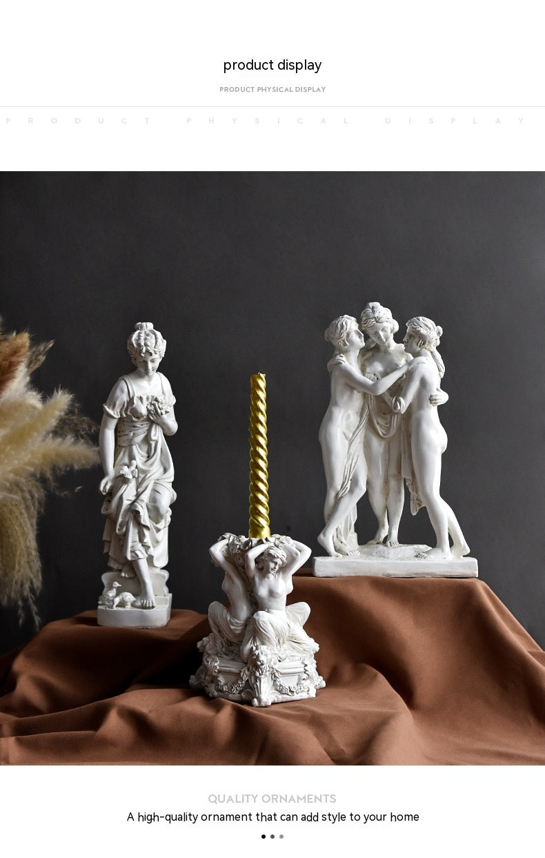 Scultura tre dee mitologia