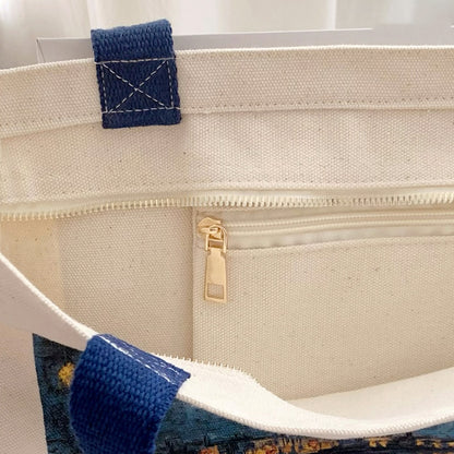 Borsa Tela Notte Stellata