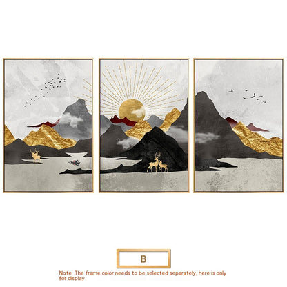 Trittico paesaggio