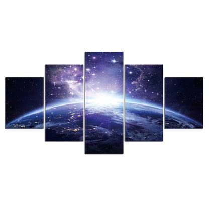 Adesivo murale Pianeti e nebulosa cosmica