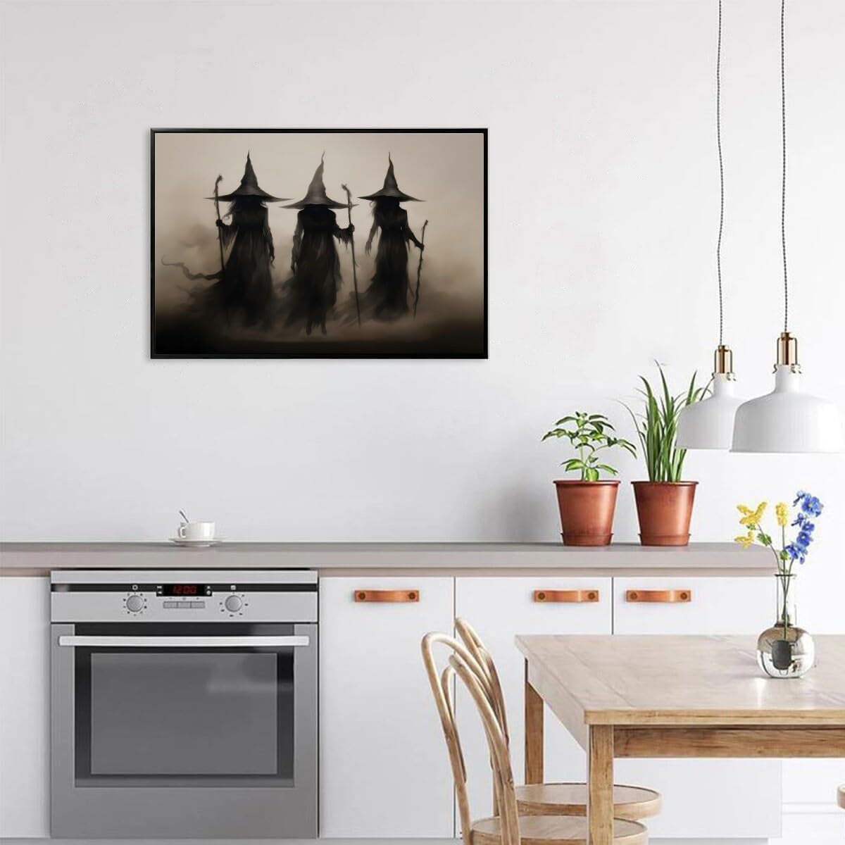 Quadro strega Halloween