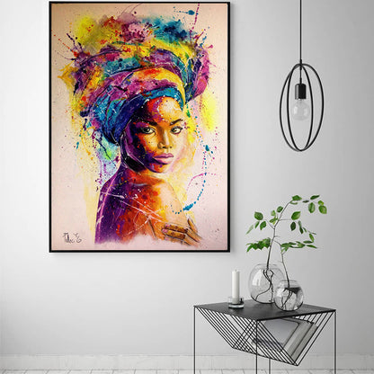 Quadro Donna Africana