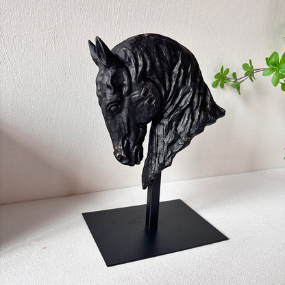 Decorazione cavallo nero