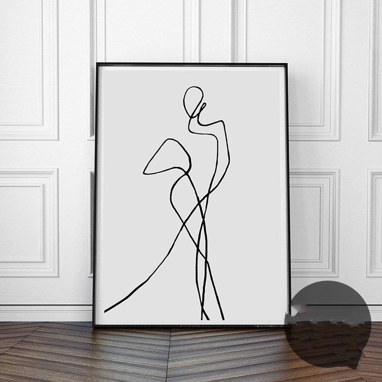 Poster astratto stile nordico