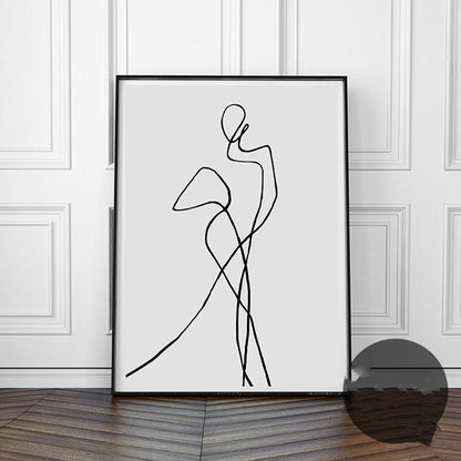 Poster astratto stile nordico