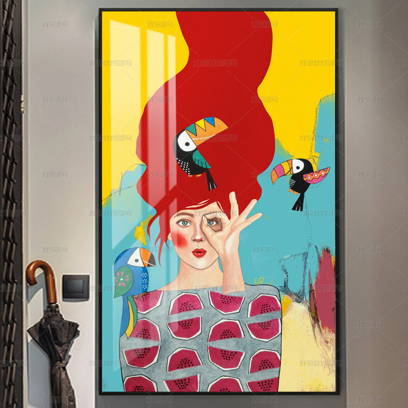 Quadro figure astratte