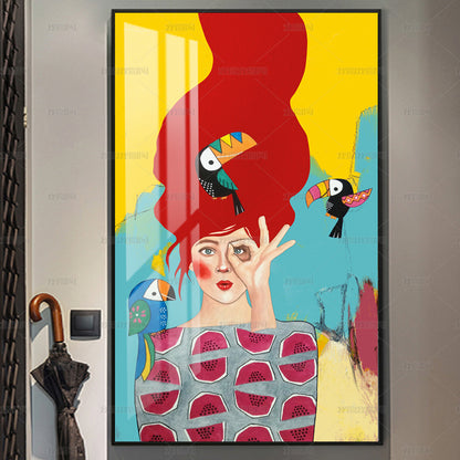 Quadro figure astratte