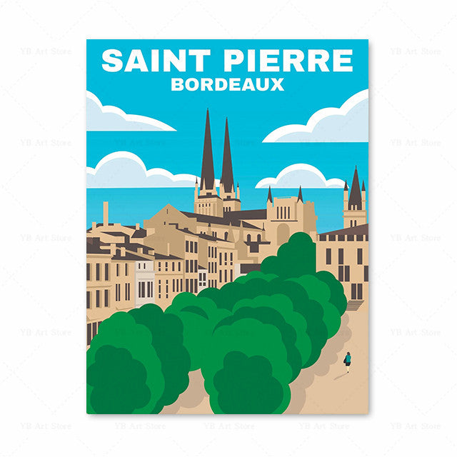 Poster Viaggio Vintage