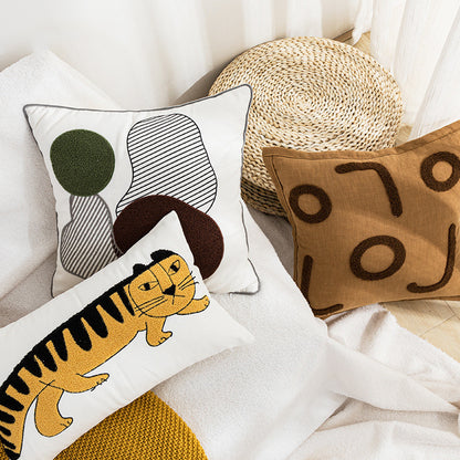Copricuscino tigre