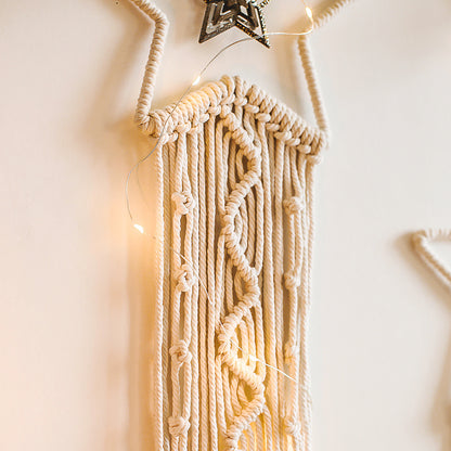 Arazzo boho intrecciato