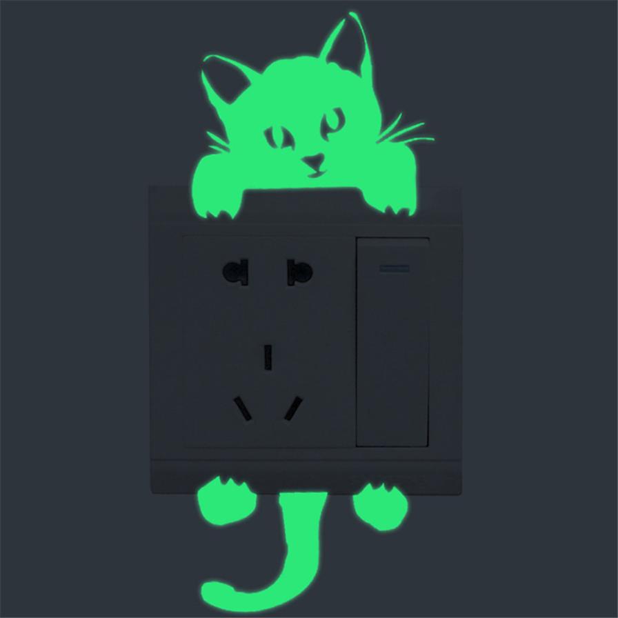 Adesivi Gattini Luminescenti