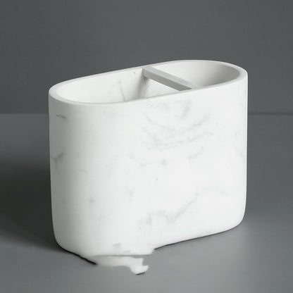 Set bagno marmo (5 pezzi)