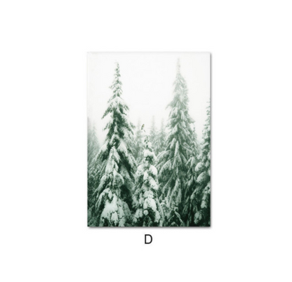 Quadro Foresta Invernale