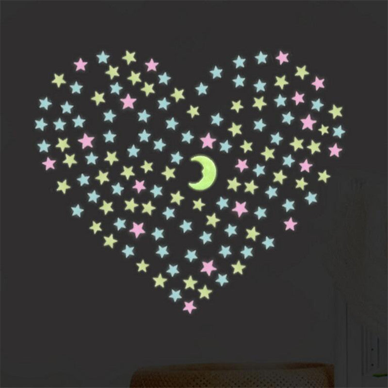 Adesivo stelle luminescenti