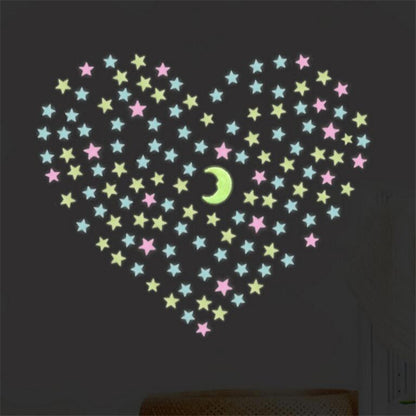 Adesivo stelle luminescenti