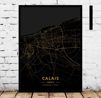 Poster Città Francesi