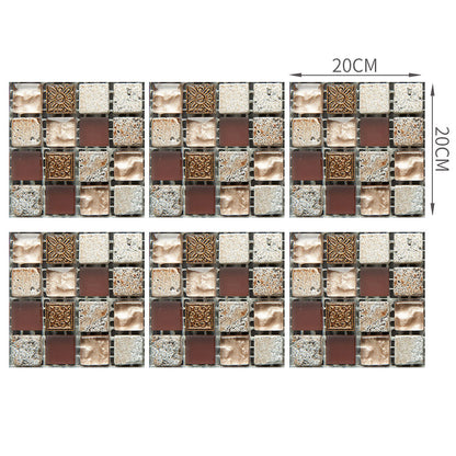 Adesivi Mosaico 3D