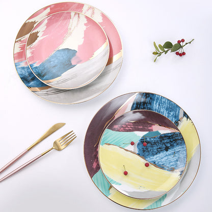 Piatto nuvola in ceramica