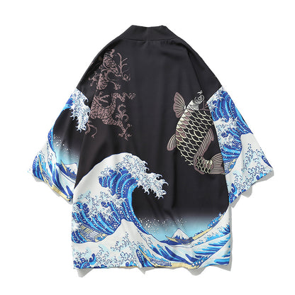Camicia stile kimono