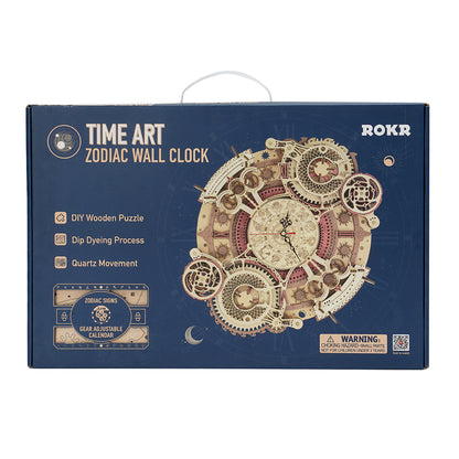 Orologio da parete Steampunk zodiaco
