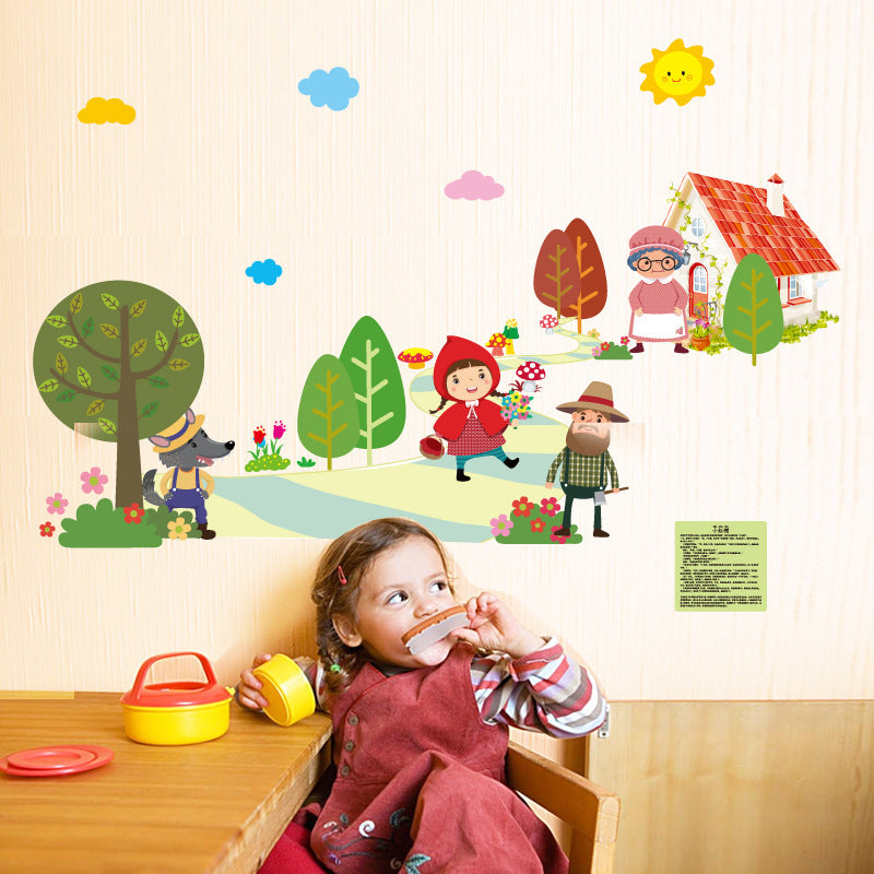 Adesivo Cappuccetto Rosso