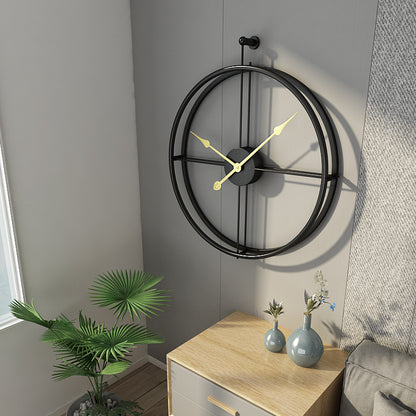Orologio da parete Ovale oro