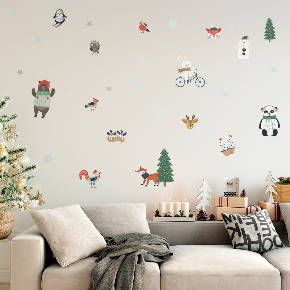 Adesivo Natale Carino