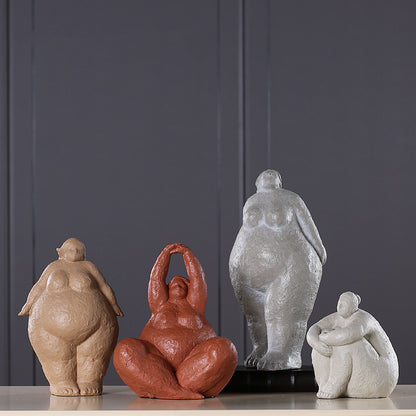 Ornamento Resina Astratto