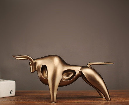 Decorazione Mucca Astratta