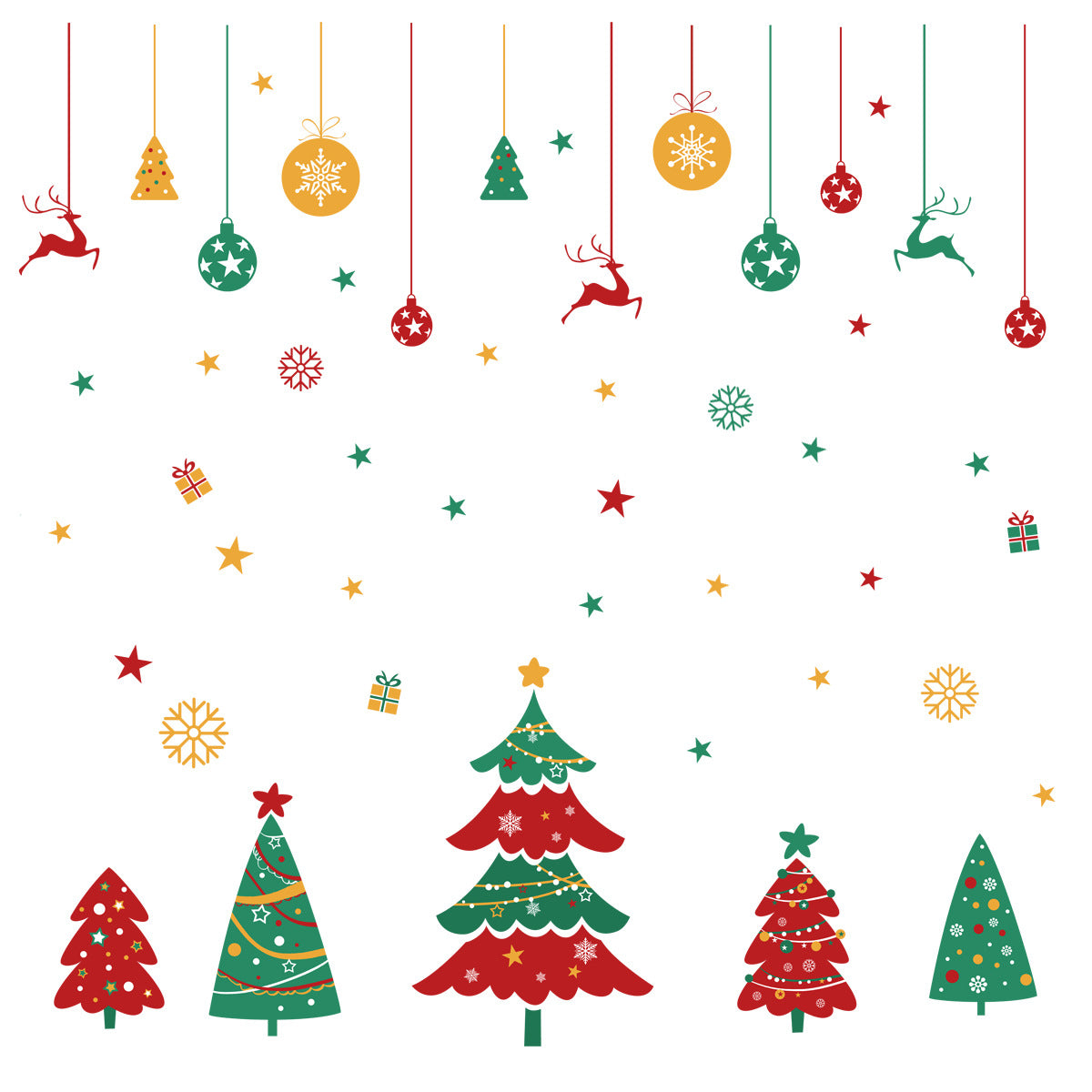 Adesivo Albero Natale