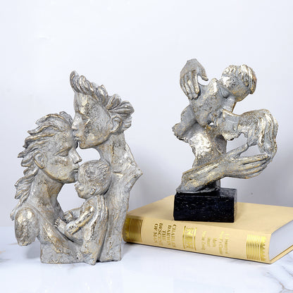 Scultura resina pensatore