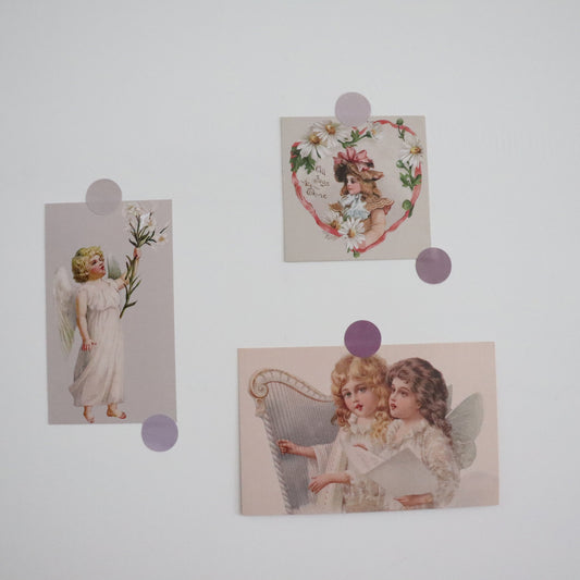 Poster Angeli putti vintage