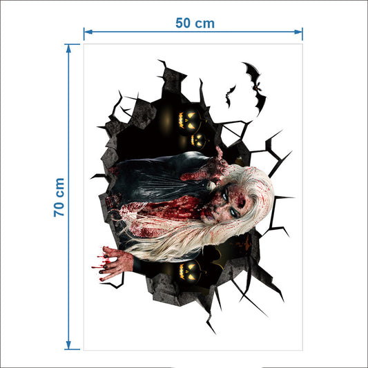 Adesivo murale 3D Halloween