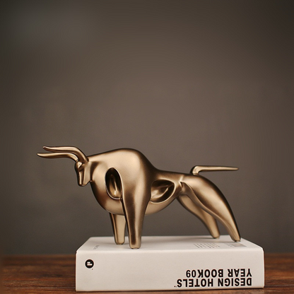 Decorazione Mucca Astratta