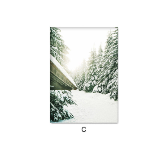 Quadro Foresta Invernale
