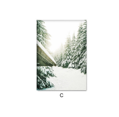 Quadro Foresta Invernale