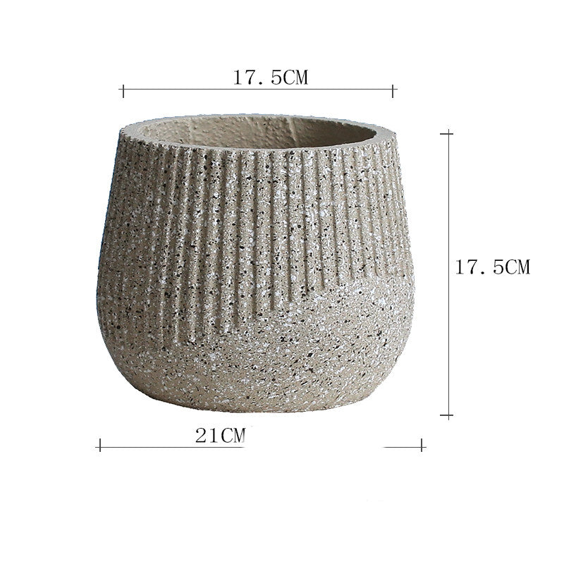 Vaso in cemento per piante